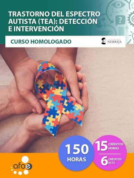 Trastorno del espectro autista (TEA): detección e intervención (150 horas)