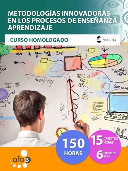 Metodologías innovadoras en los procesos de enseñanza aprendizaje (150 horas)