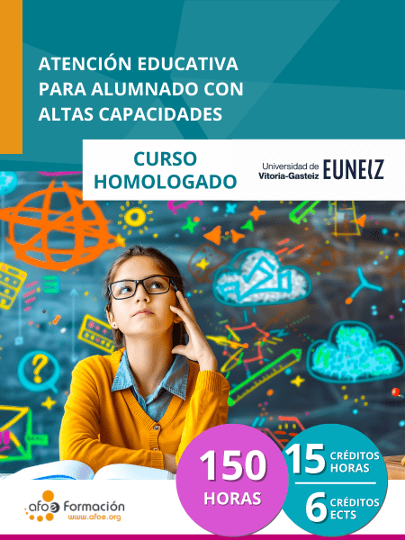 Atención Educativa para alumnado con Altas Capacidades (150 horas)
