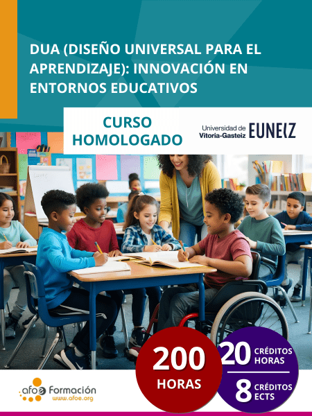DUA (Diseño Universal para el Aprendizaje): Innovación en Entornos Educativos (200 horas)