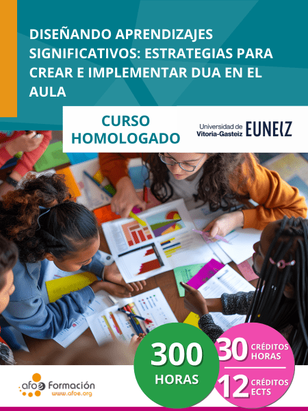 Diseñando Aprendizajes Significativos: Estrategias para Crear e Implementar DUA en el Aula (300 horas)