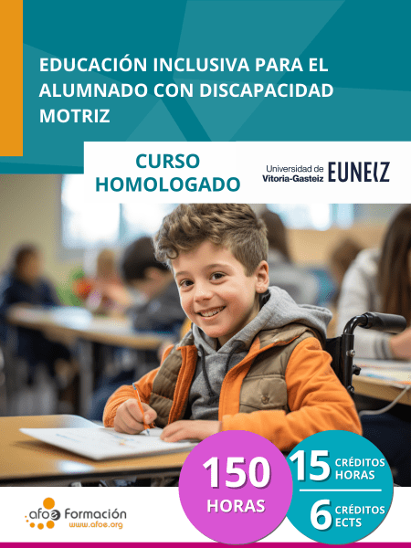 Educación Inclusiva para el Alumnado con Discapacidad Motriz (150 horas)
