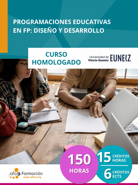 Programaciones Educativas en FP: Diseño y desarrollo (150 horas)