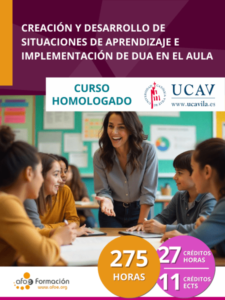 Creación y Desarrollo de Situaciones de Aprendizaje e implementación de DUA en el aula