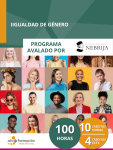 Igualdad de género (100 horas)