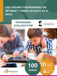 Uso seguro y responsable de Internet y Redes Sociales en el aula