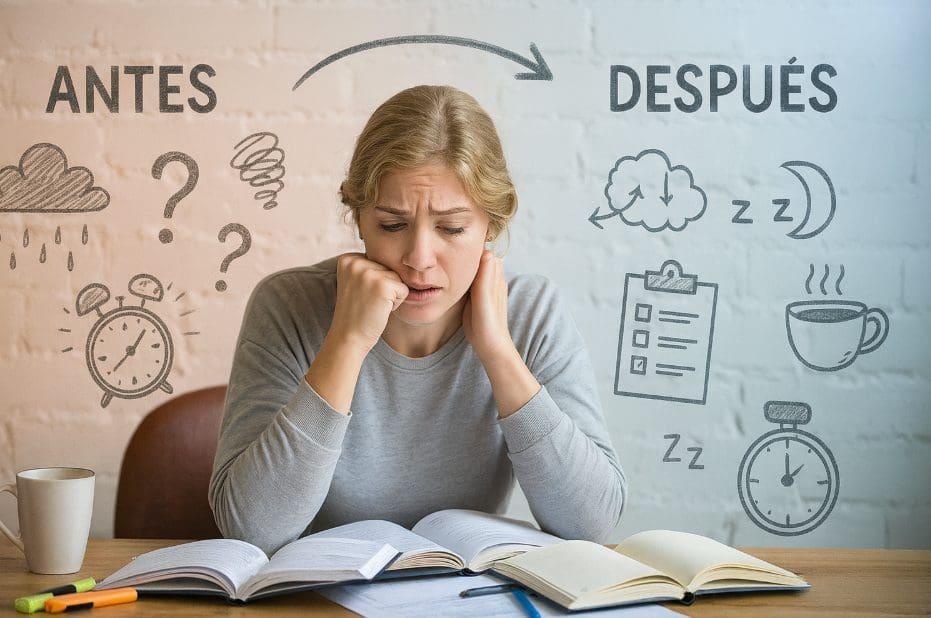 como gestionar la incertidumbre antes y despues del examen afoe