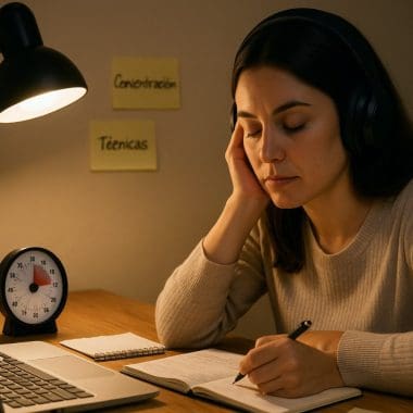 Técnicas para mejorar la concentración en jornadas largas