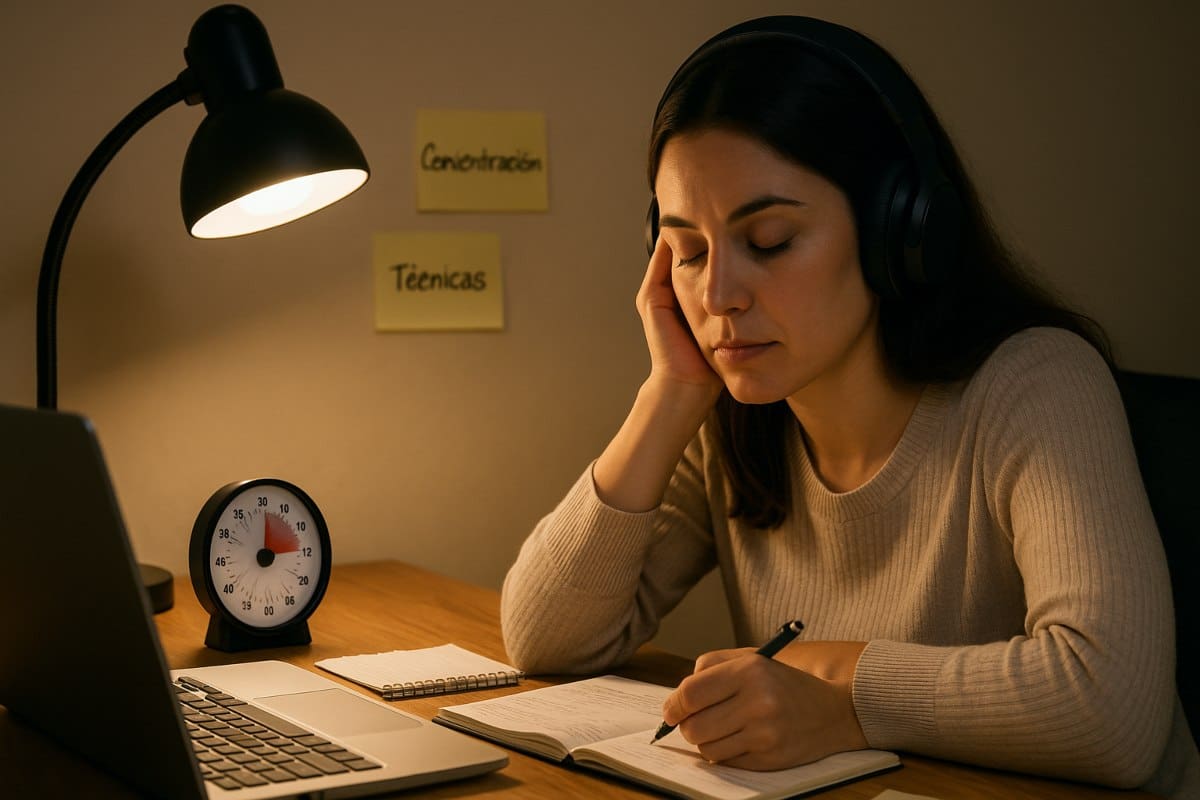 Tecnicas para mejorar la concentracion en jornadas largas afoe