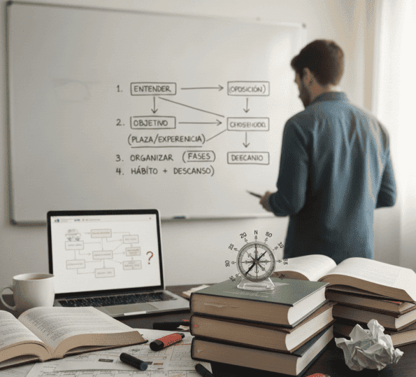 empezar a estudiar una oposición