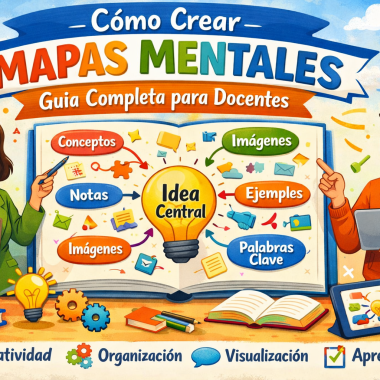 Cómo Crear Mapas Mentales: Guía Completa para Docentes