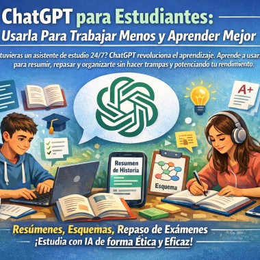 ChatGPT para Estudiantes: Cómo Usarla Para Trabajar Menos y Aprender Mejor
