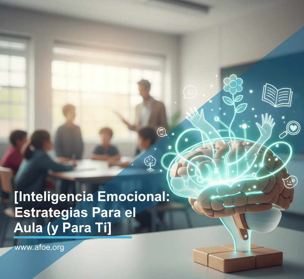 Profesor aplicando Inteligencia emocional en el aula