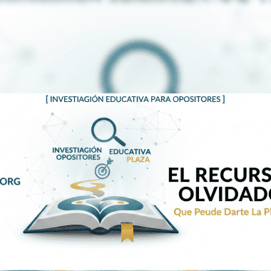 Investigación Educativa para Opositores: El Recurso Olvidado que Puede Darte la Plaza