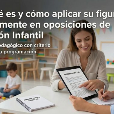 TSEI: qué es y cómo aplicar su figura correctamente en oposiciones de Educación Infantil