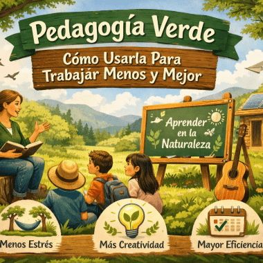 Pedagogía Verde: Cómo Usarla Para Trabajar Menos y Mejor