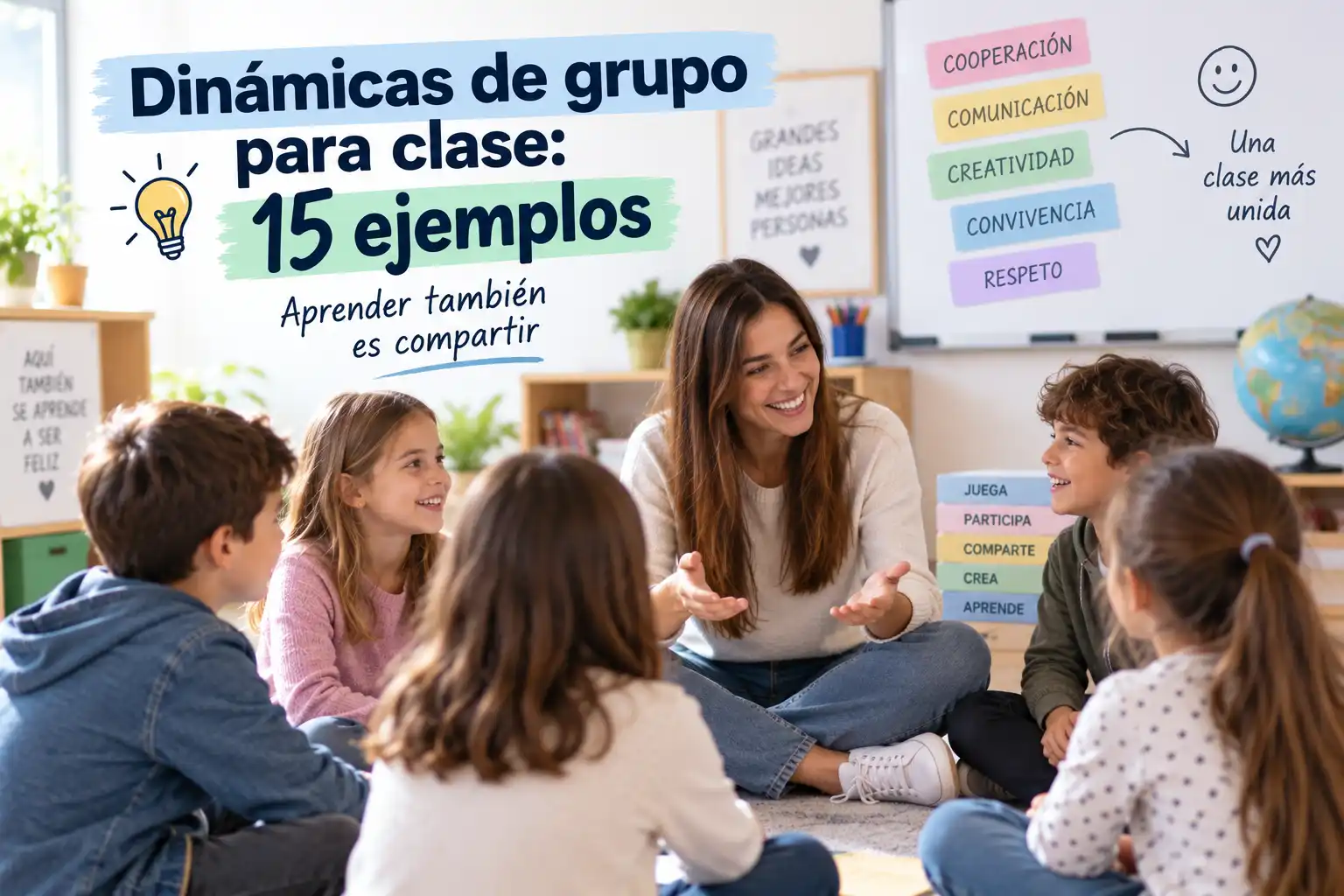Dinámicas de grupo para clase: 15 ejemplos