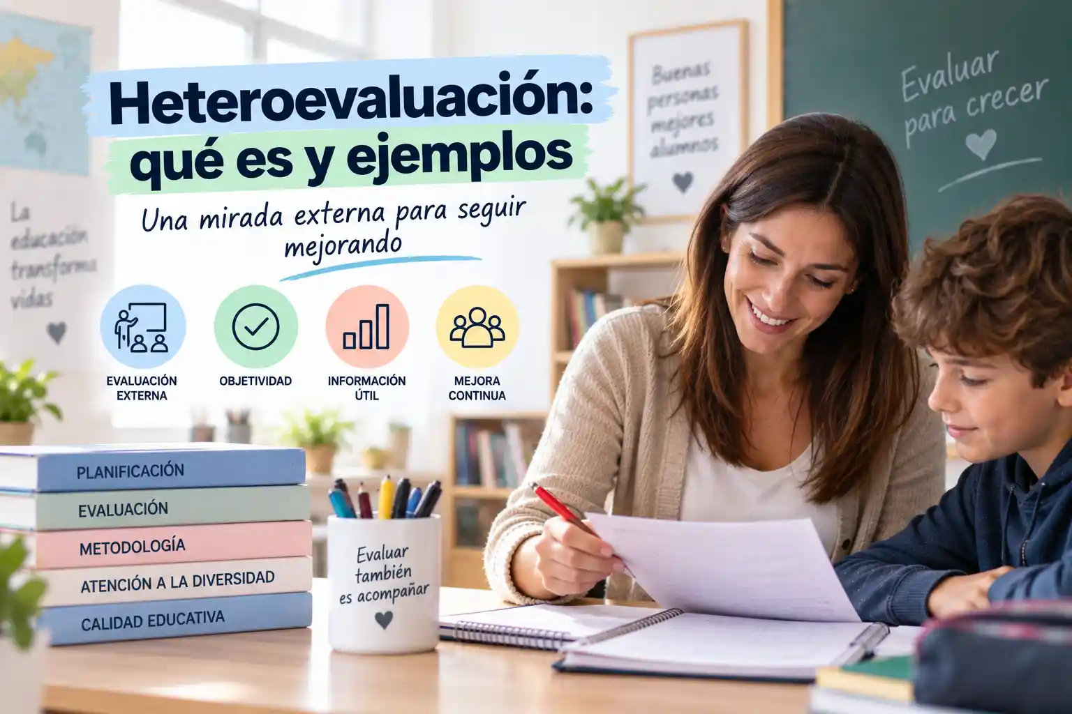 Heteroevaluación qué es y ejemplos