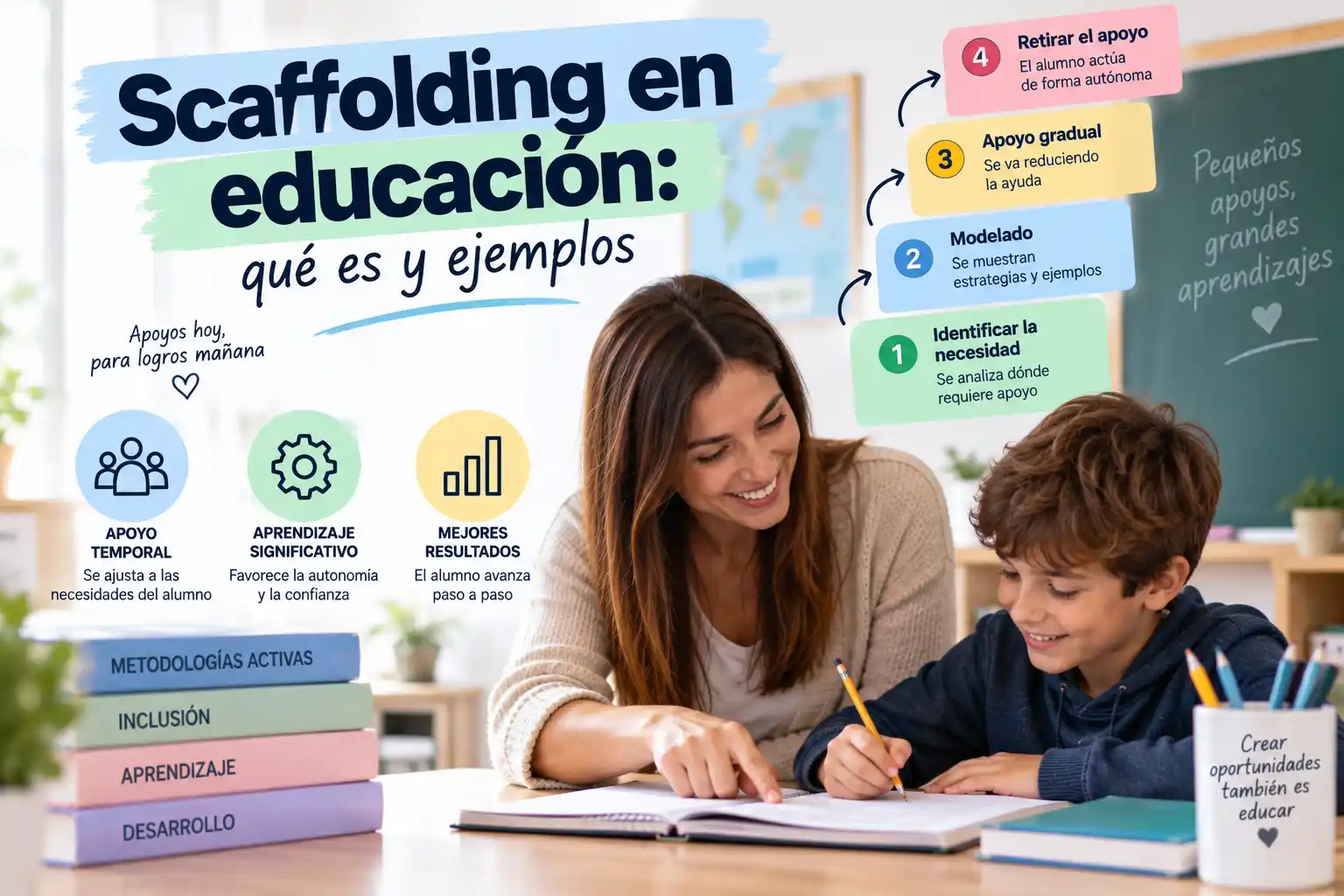 Scaffolding en educación qué es y ejemplos